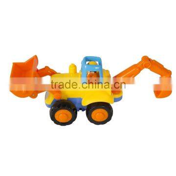 Push and Go Friction Powered Car Toys,Tractor, Bull Dozer Truck, Cement Mixer, Dump Truck From ICTC Factory photo-3