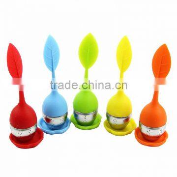 The Wholesale Silicone Tea Strainer Herbal Spice Infuser Bag Filter Diffuser Kitchen photo-6