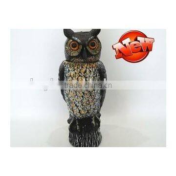 Cute Smart Garden Owl With Plastic Bobbling Head Activated Moving by Wind Action photo-4