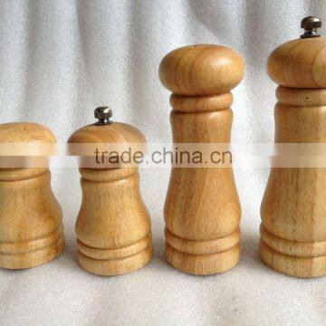 wooden salt and pepper mill, pepper grinder, salt mill, salt shaker