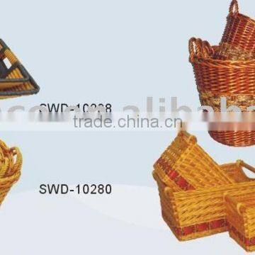 basketry, storage basket, willow basket, hot selling new design best quality low price