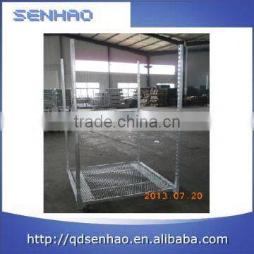 Steel garden mesh cart for transportation plants