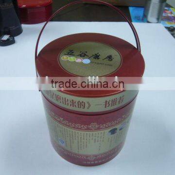 Metal Round Handle Bucket for Health Food Power