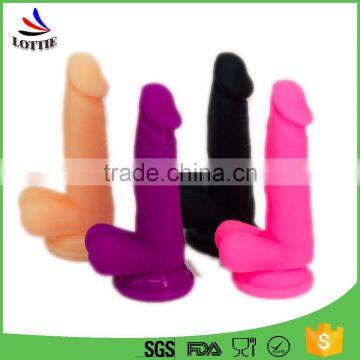 Female Masturbator Realistic Soft Silicon Big Huge Giant Dildo, Penis Lesbian Adult Sex Toys Sex Shop For Women photo-2