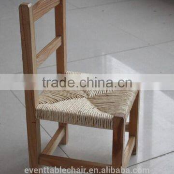 Modern Wooden Rattan Seat Cushion Wood Dining Chair photo-6