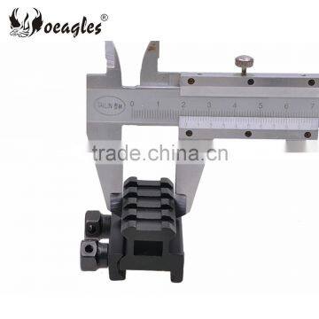 D0028 21mm Picatinny Rail Weaver Huntng Accessories Gun Scope Mount Raiser Rail Weaver With 2 Stop Pins photo-6