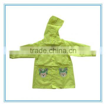 Polyester Waterproof Kids Raincoat With Logo photo-2