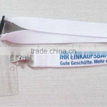 promotion polyester blank lanyard