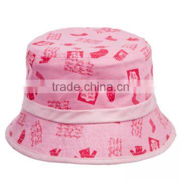 100% cotton revers bucket hats