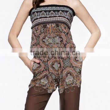 adult sexy bodycon jumpsuit pajama for women