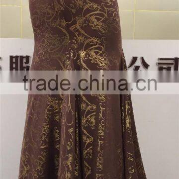 Stretchy Metallic Belly Dance Trumpet Mermaid Fusion Skirt photo-2