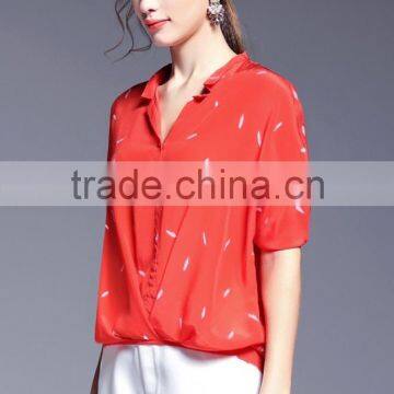 Custom Short Leeve Loose New Fashion Pattern Shirts Lowest Price photo-4