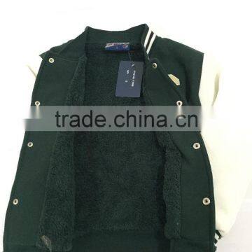 Custom Kids Coat Boys Winter Bomber Varsity Jacket photo-5