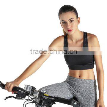 2017 Gym Blank Sportswear Custom Dri Fit Sport Clothes Sexy Women Hole Sale Bra photo-2