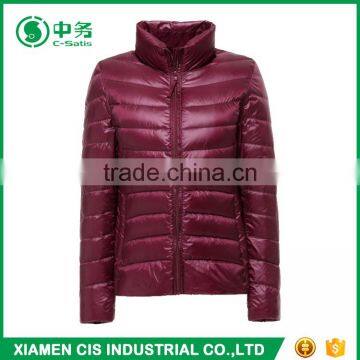 Hot Selling Ultra Thin Foldable Women Down Jacket for the Winter photo-6