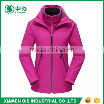 Popular Design Winter Windproof Waterproof Red Ski Jacket for Women photo-2