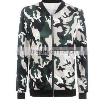 Zm50357b Hot Sale Lady Clothes New Style Printed Women Jacket Coat photo-2