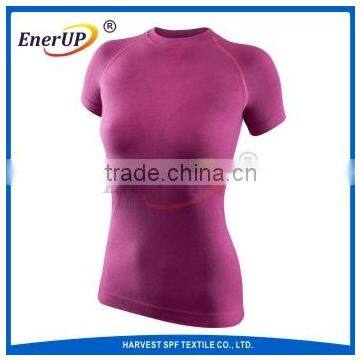 Merino wool women thermal T shirt