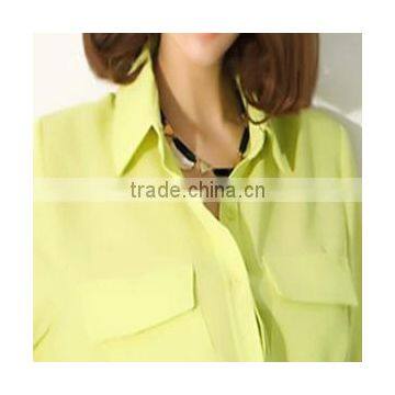 Wholesale Women Button Down Denim Office Shirt Fashion 2016 photo-3