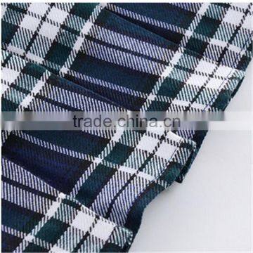 Wholesales Short Design Schools Uniform Skirts Blue Plaid School Girl Skirt photo-5