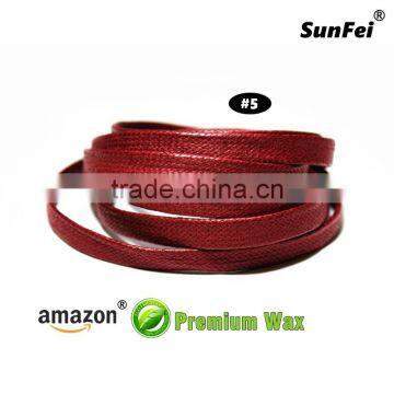 Wax Shoelaces Flat Sports Exercise Fitness Vintage Waxed Shoes Laces Accessories - Provide Custom Services - Accept Custom photo-4
