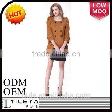 2015 Latest Russian Winter Design Elegant Lady Fashoin Coat photo-2