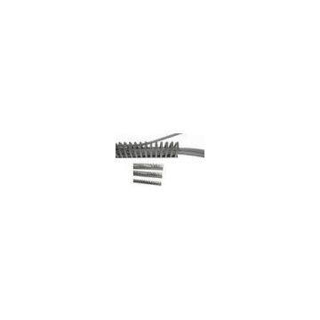 Anti - dust Slotted rigidity PVC flexible plastic cable duct, PVC Wall Wiring Ducts
