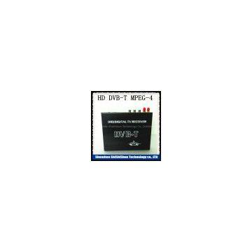 (M-688) HD DVB-T MPEG-4 Digital tv dual tuner for car support USB/HDMI/H.264/AVC