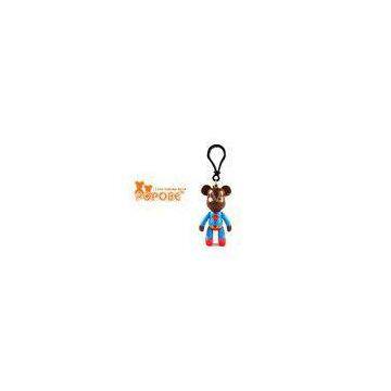 OEM Captain America Popular Cute Holiday Gift Vinyl POPOBE Bear Key Chain