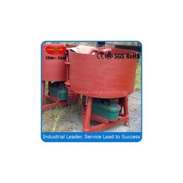 JQ350 mini automatic control pan type concrete mixer machine