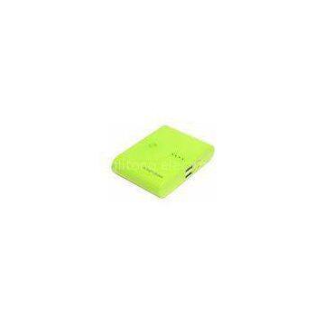 Yellow 8000mAh USB Portable Power Bank Universal Ipad / IPhone Power Banks