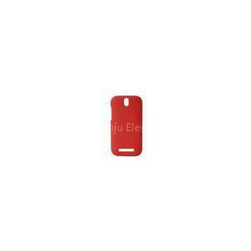 HTC Cellphone Cases Rubberized Red Mobile Phone Cover For HTC one SV