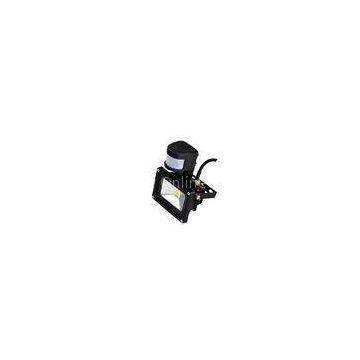 10 Watt Outdoor PIR LED Flood Light , IP65 AC85V~265V With Bridgelux COB LED Chip