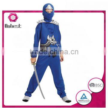 Cosplay costume for boy wholesales ninja warrior for children carniva costume