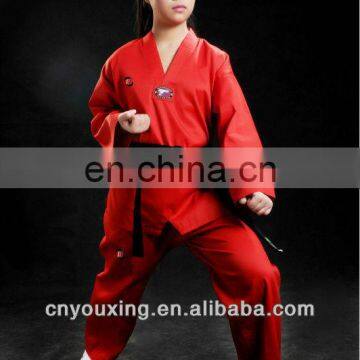 Coach low price martial arts taekwondo uniform suits