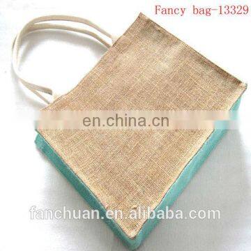 PVC Backing Linen Wine Case