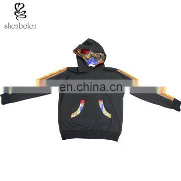 2016 New Men Jackets Winter Long Sleeve Dashiki African Coat for Women Hoodie Jacket photo-4