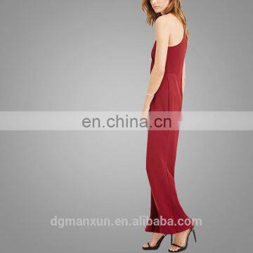2016 Pictures Of Latest Tops and Trousers Designs Contemporary Cross Front Jumpsuit photo-3