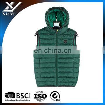 Men vest Interactive Bodywarmer double wear waistcoat