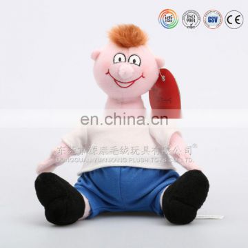 Cheap China export cute soft cotton stuffed dolls factory cotton doll toy