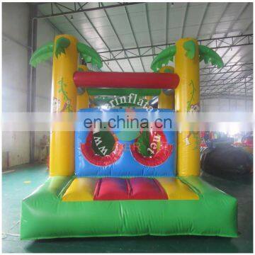 palm inflatable obstacle/obstacle course with double tunnel/ inflatable obstacle for sale