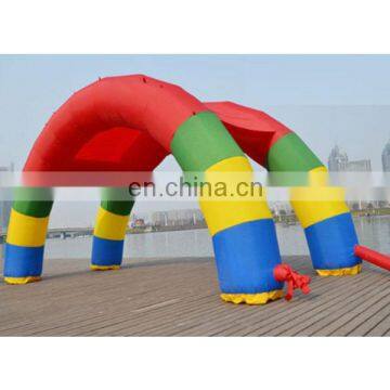 cheap colorful inflatable entrance arch inflatable rainbow arch