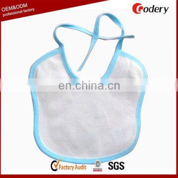 New arrival promition wholesale blank baby bibs