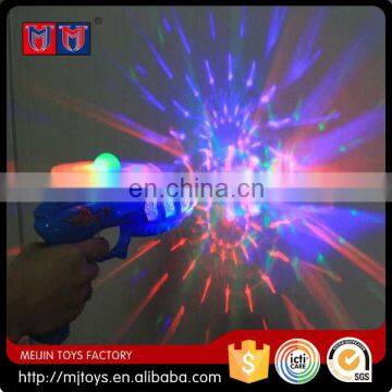 B/O gun toys with colorful light & windmill 2016 funny series for kids