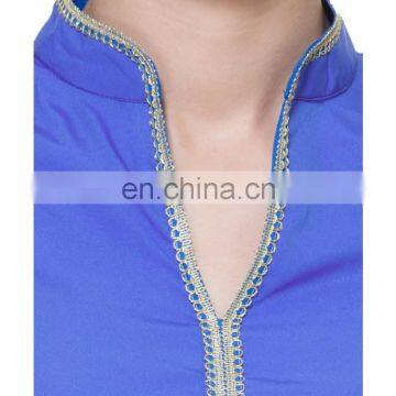 2015 Fashion Sexy One Pieces Jess Mixed Lace Deep V Midi Club Party Dress Cobalt Blue High Low Top With Lace Detailing photo-6