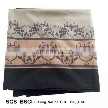 Women Beach Towels Green Cotton Printed Scarf photo-2