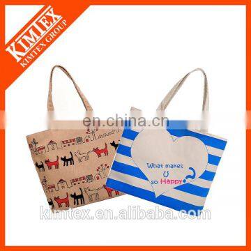 2016 Custom reusable tote shopping bags