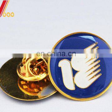 Alibaba hot sale custom popular metal soft enamel lapel pins with epoxy