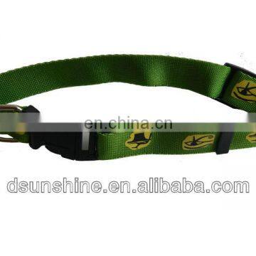 nylon printed dog collar