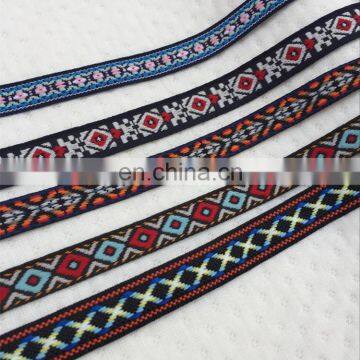 Wholesale Price Squares Pattern Retro Ribbon National Style Embroidery Tape photo-2